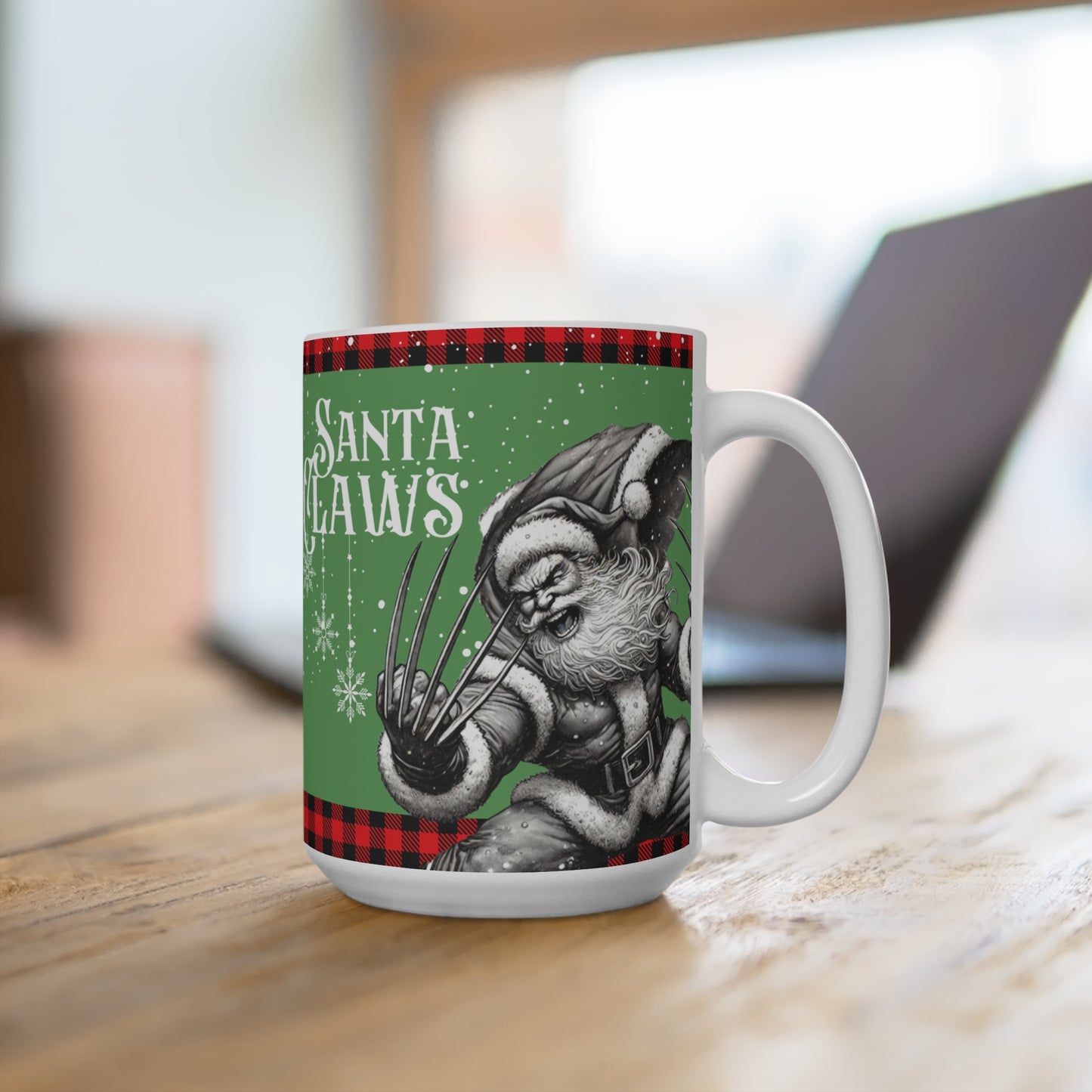 Santa Claws Coffee Mug