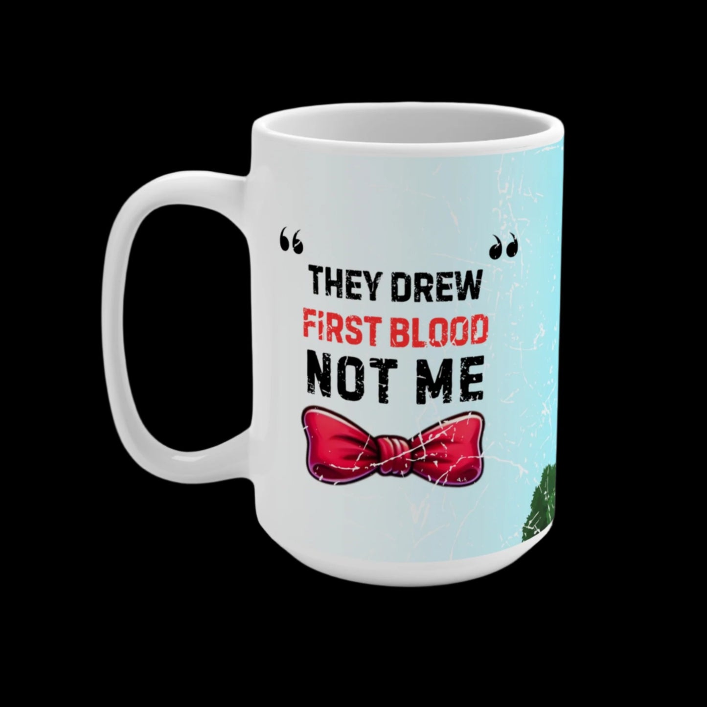 Ram Bow Cartoon Coffee Mug