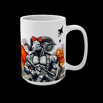 Ram Bow Military Coffee Mug