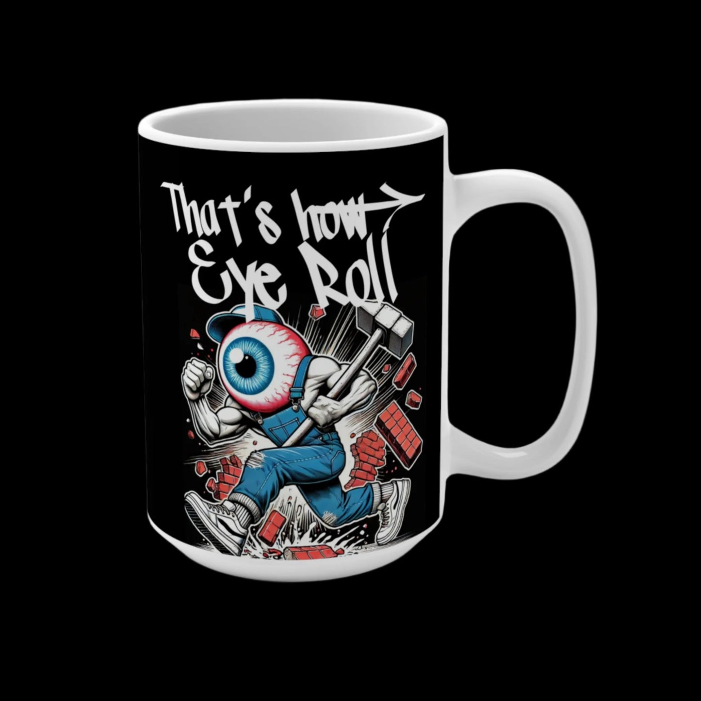 Eye Roll Coffee Mug