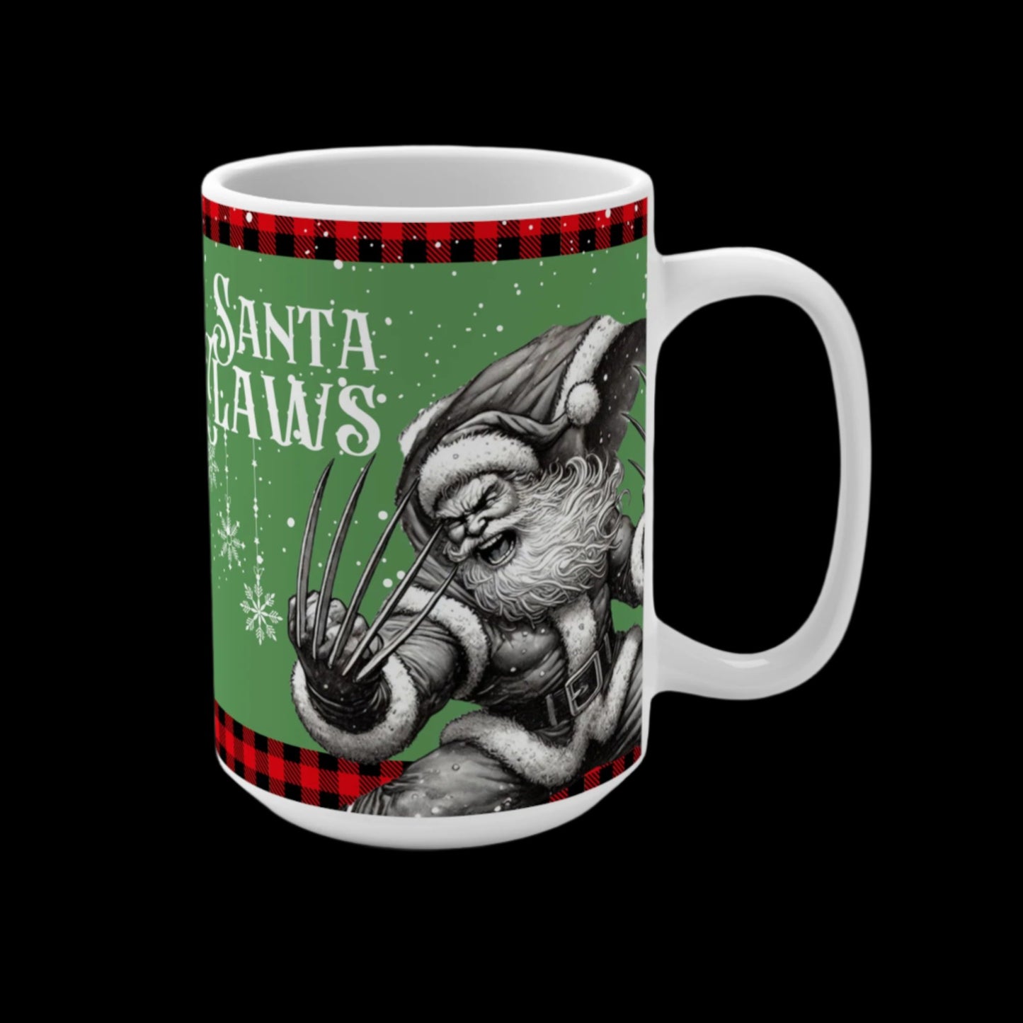 Santa Claws Coffee Mug