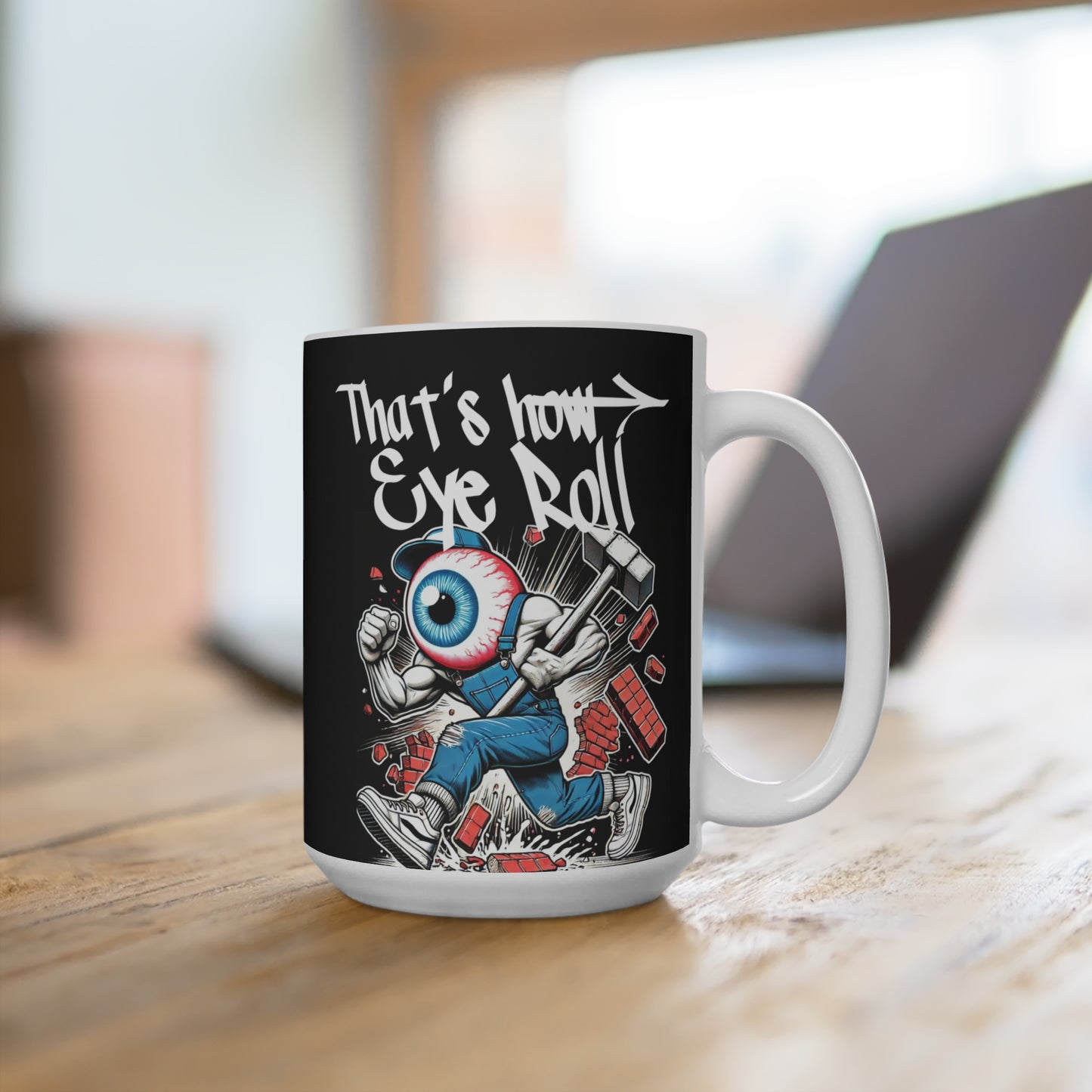 Eye Roll Coffee Mug