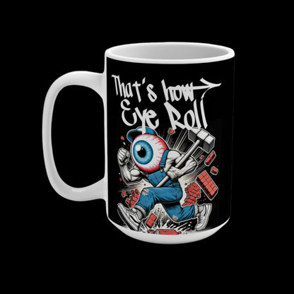 Eye Roll Coffee Mug