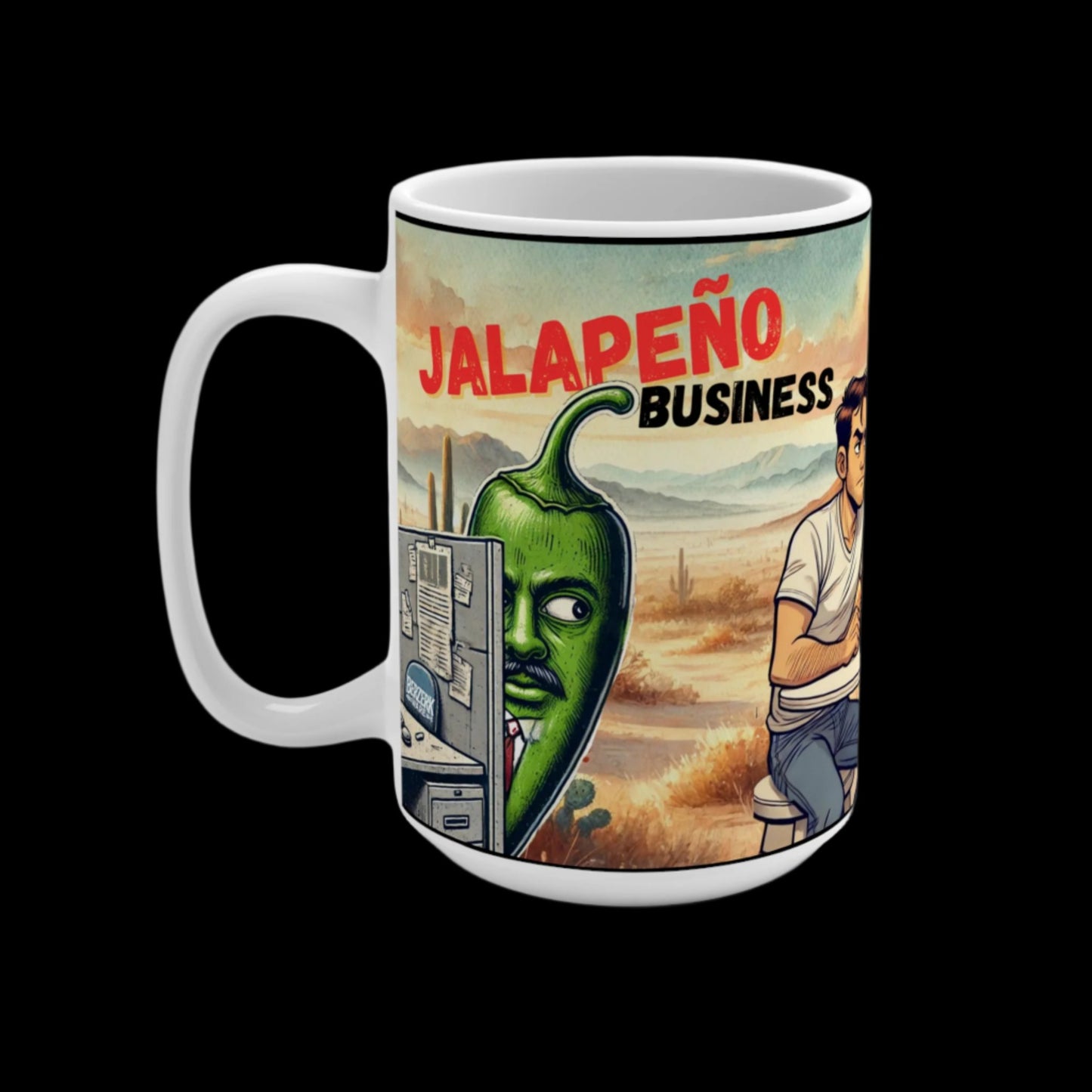 Jalapeno Business Coffee Mug