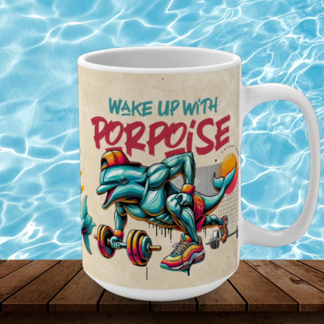 Wake Up With Porpoise Coffee Mug