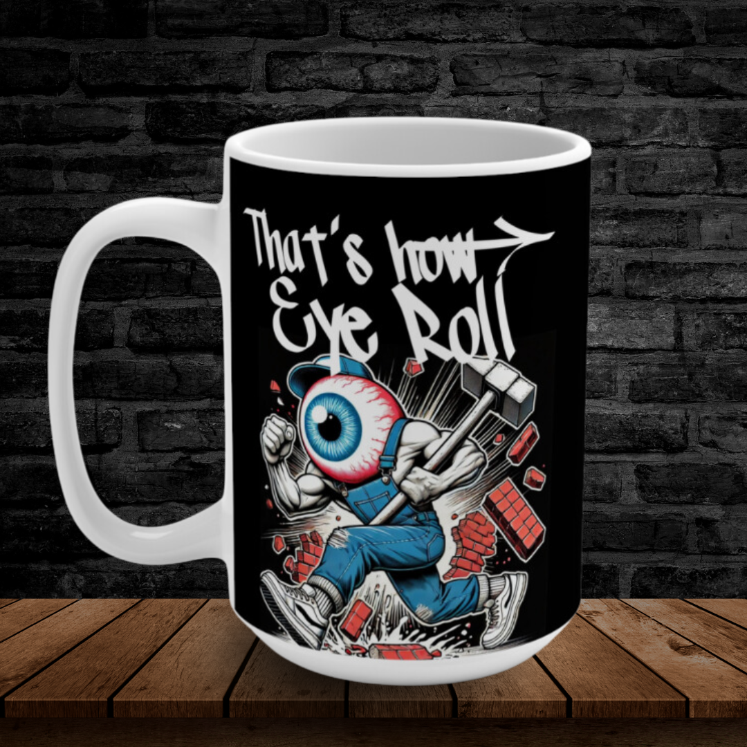 Eye Roll Coffee Mug