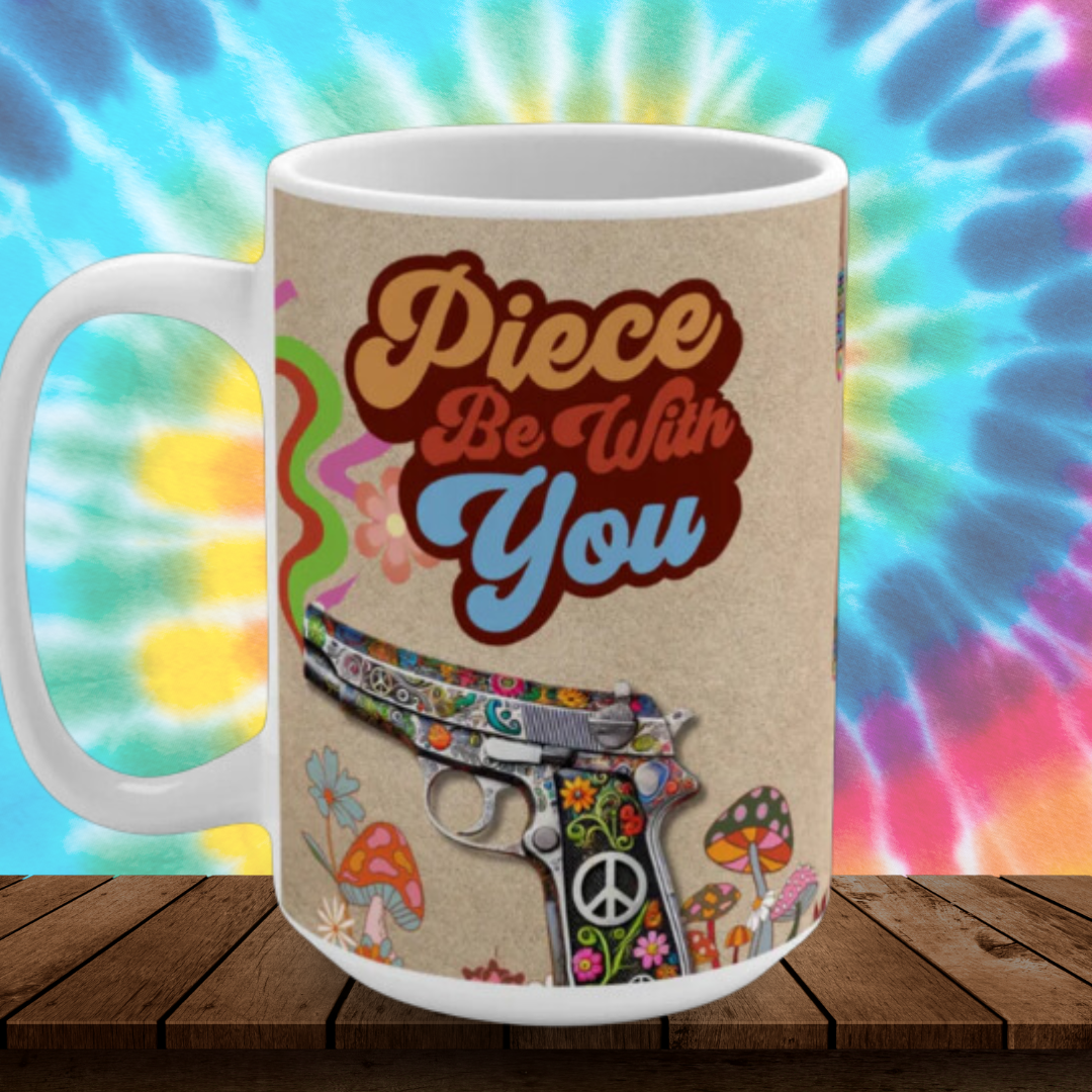 Piece Be With You Coffee Mug