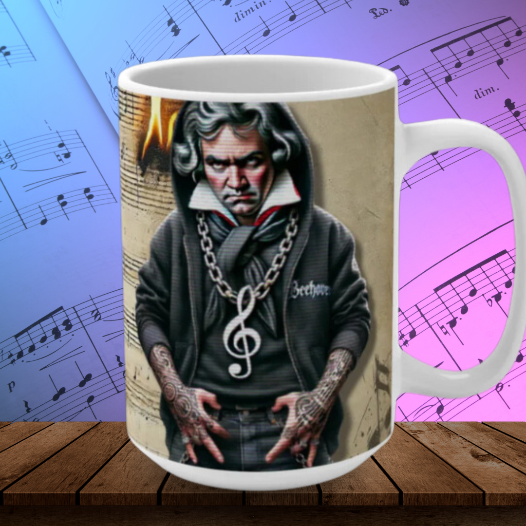 Beethoven Treble Coffee Mug