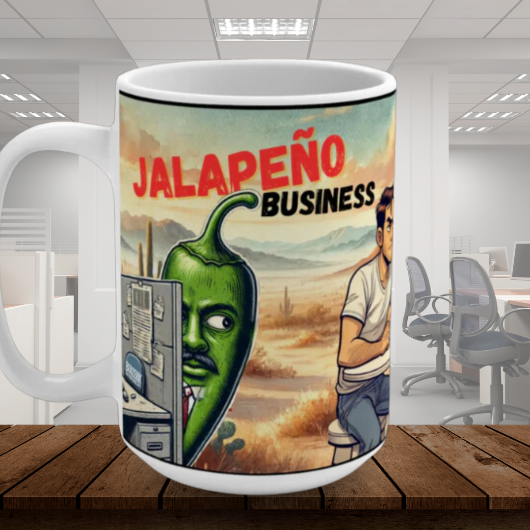 Jalapeno Business Coffee Mug